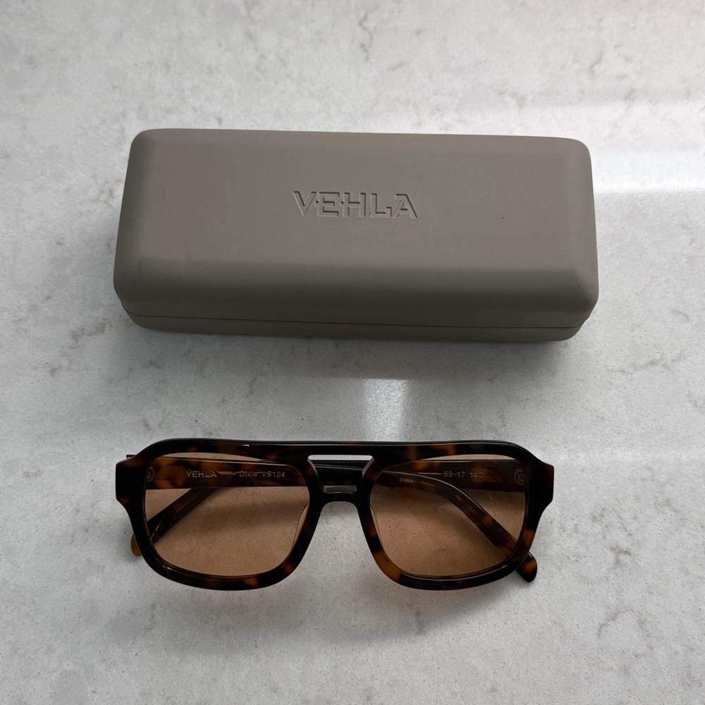 VEHLA Brown Tortoise Sunglasses